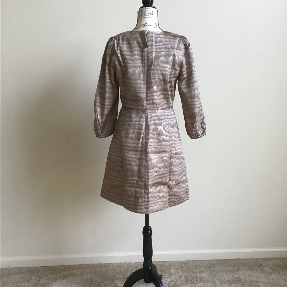 A line party dress in Ratti iridescent waves - Picture 8 of 8